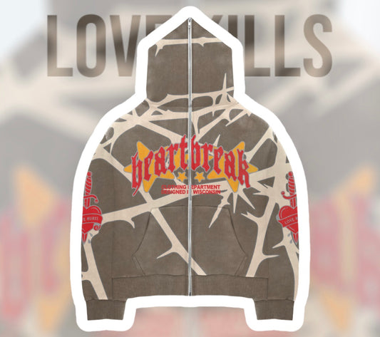 Love kills full zip